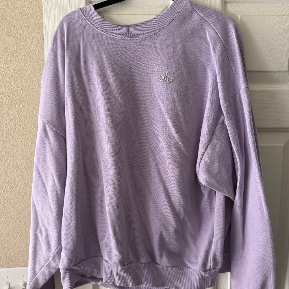 Alo accolade crew lavender skies